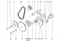 Proxxon 24002 Precision lathe PD 250 spare parts